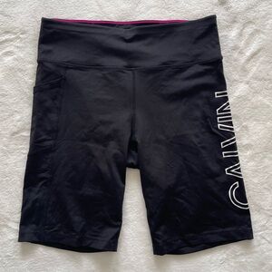 Calvin Klein Women's Black Biker Shorts
